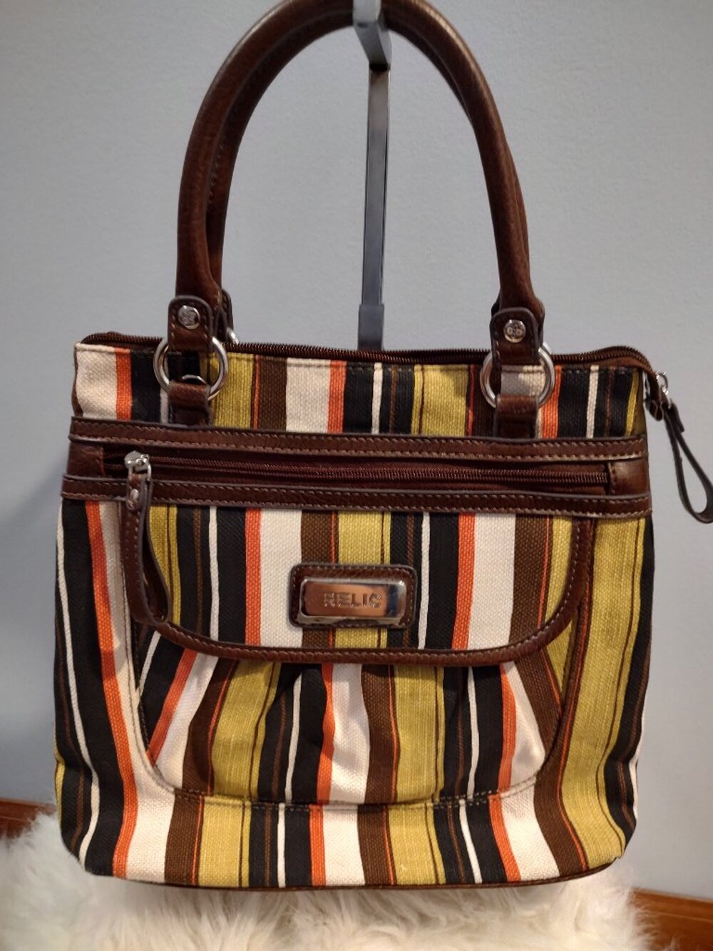 Multicolor Relic Handbag